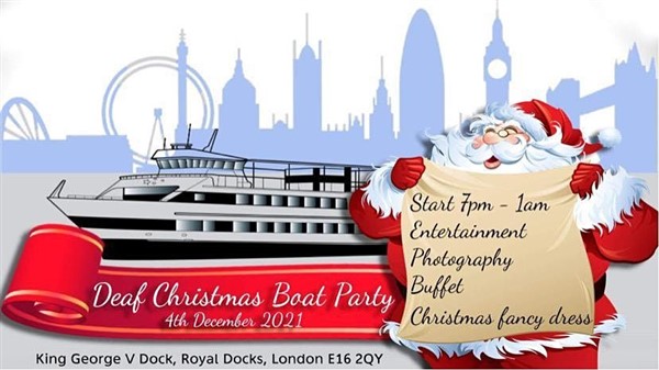 FREE Deaf Xmas Boat Party 2021, Dec 04-05 2021 