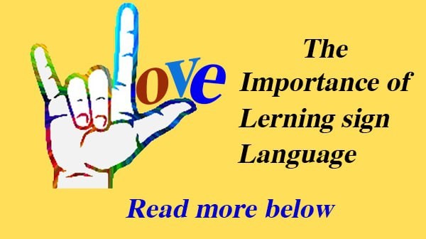 What are the benefits of learning sign language for hearing people?